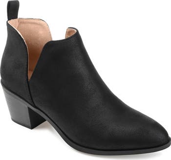JOURNEE Tessa Scallop Trim Bootie
