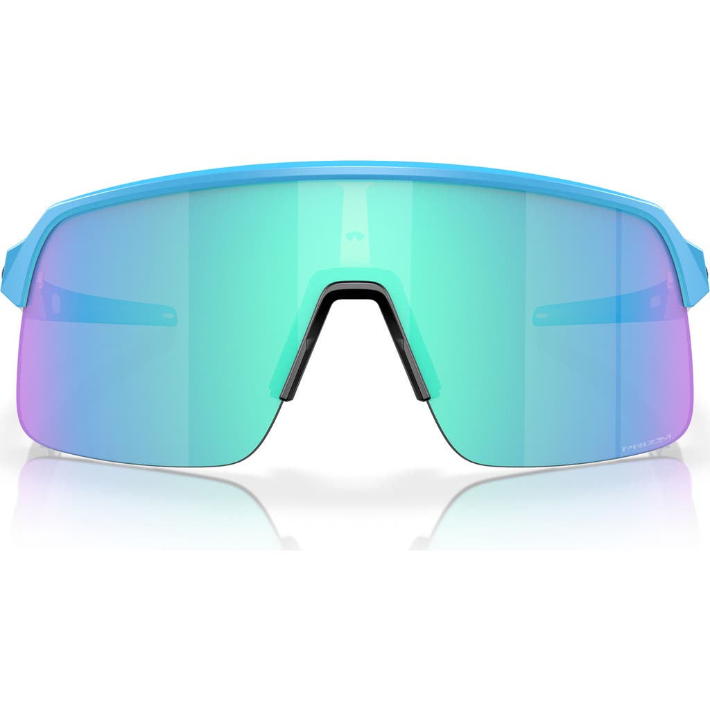 Oakley Sutro Lite 139mm Prizm™ Wrap Shield Sunglasses In Sapphire