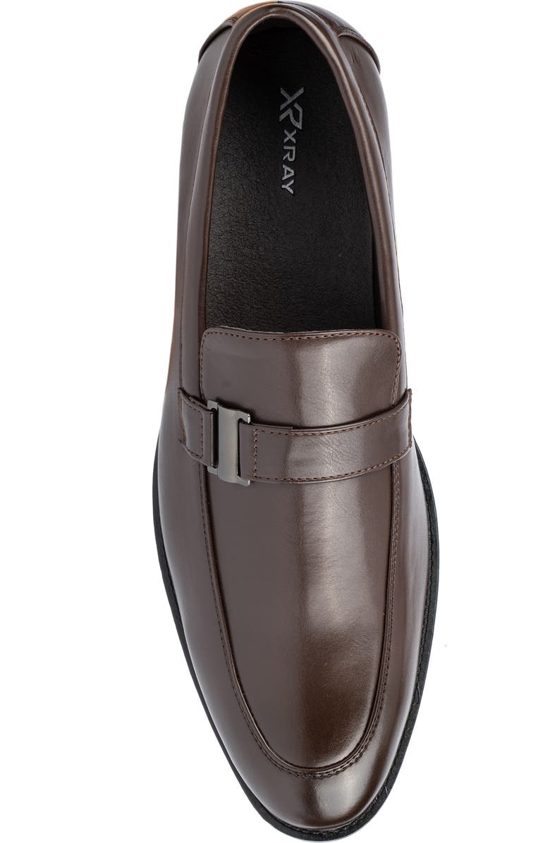 XRAY Blaze Faux Leather Loafer, Alternate, color, Brown