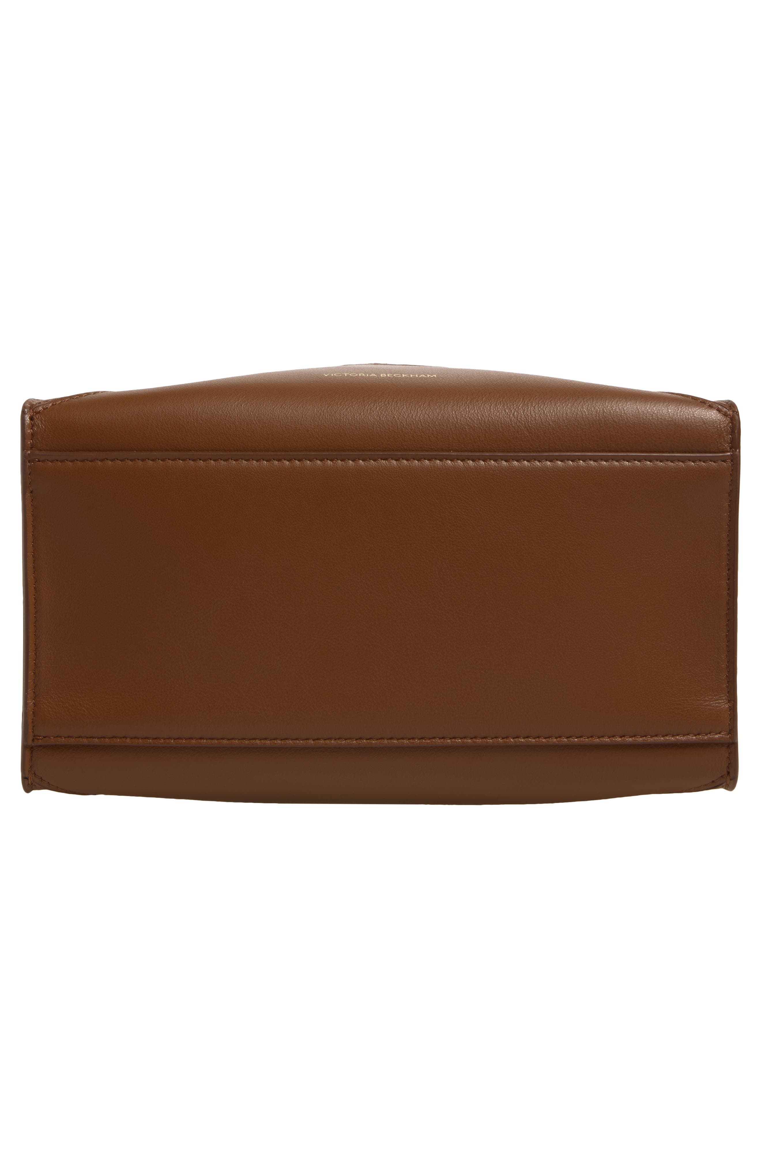 Mini Victoria Plié Handbag, Alternate, color, DARK TAN