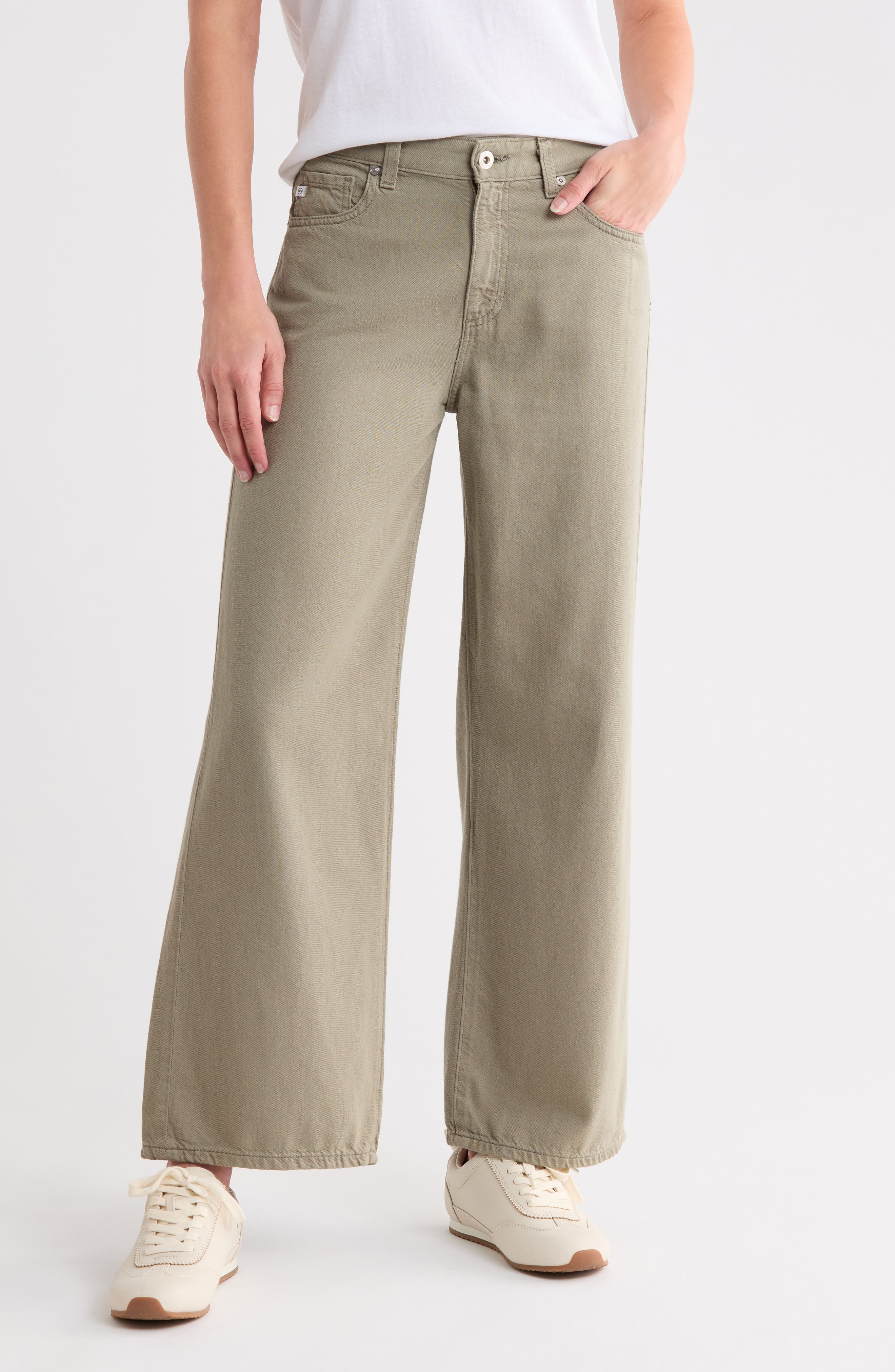 Saige Crop Wide Leg Jeans