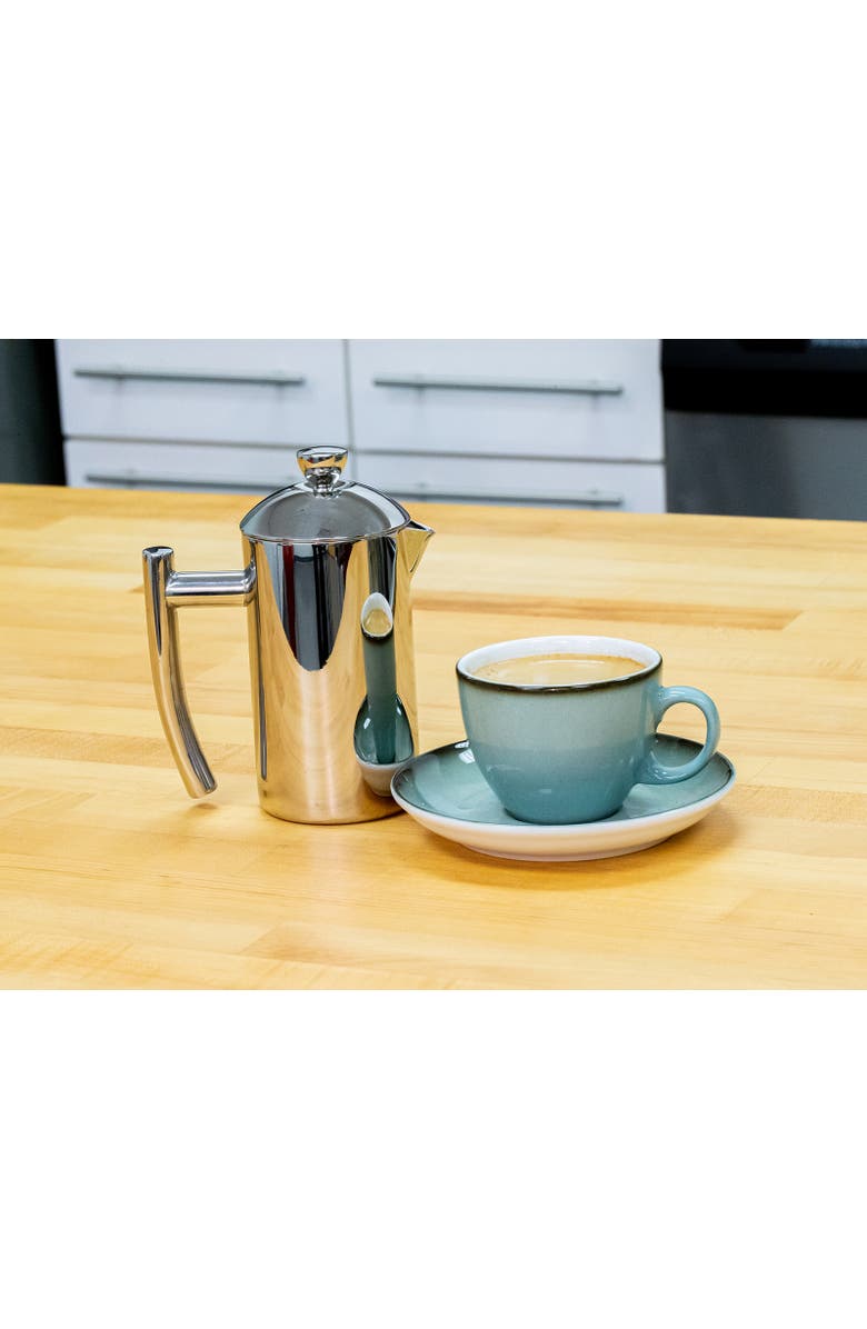 FRIELING Polished 18/10 Stainless Steel French Press Coffee Maker, Alternate, color, 23 Oz
