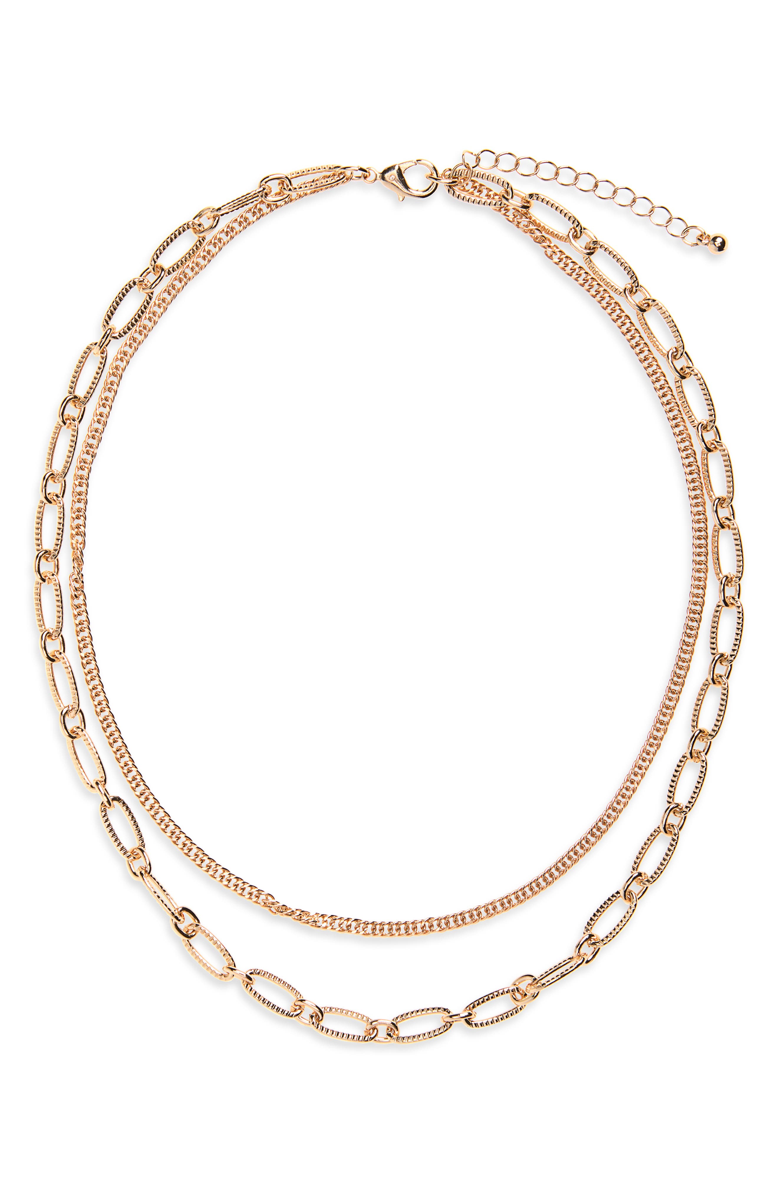 Layered Chain Necklace