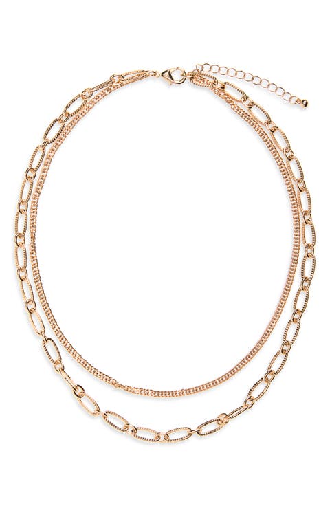 Layered Chain Necklace