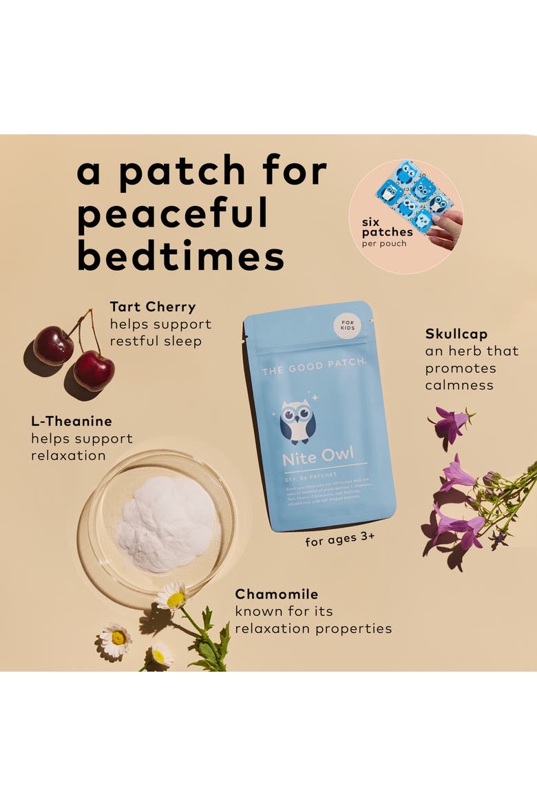 Nite Owl Wellness Patch, Alternate, color, None