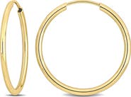 DELMAR 14K Gold Hoop Earrings, 20mm