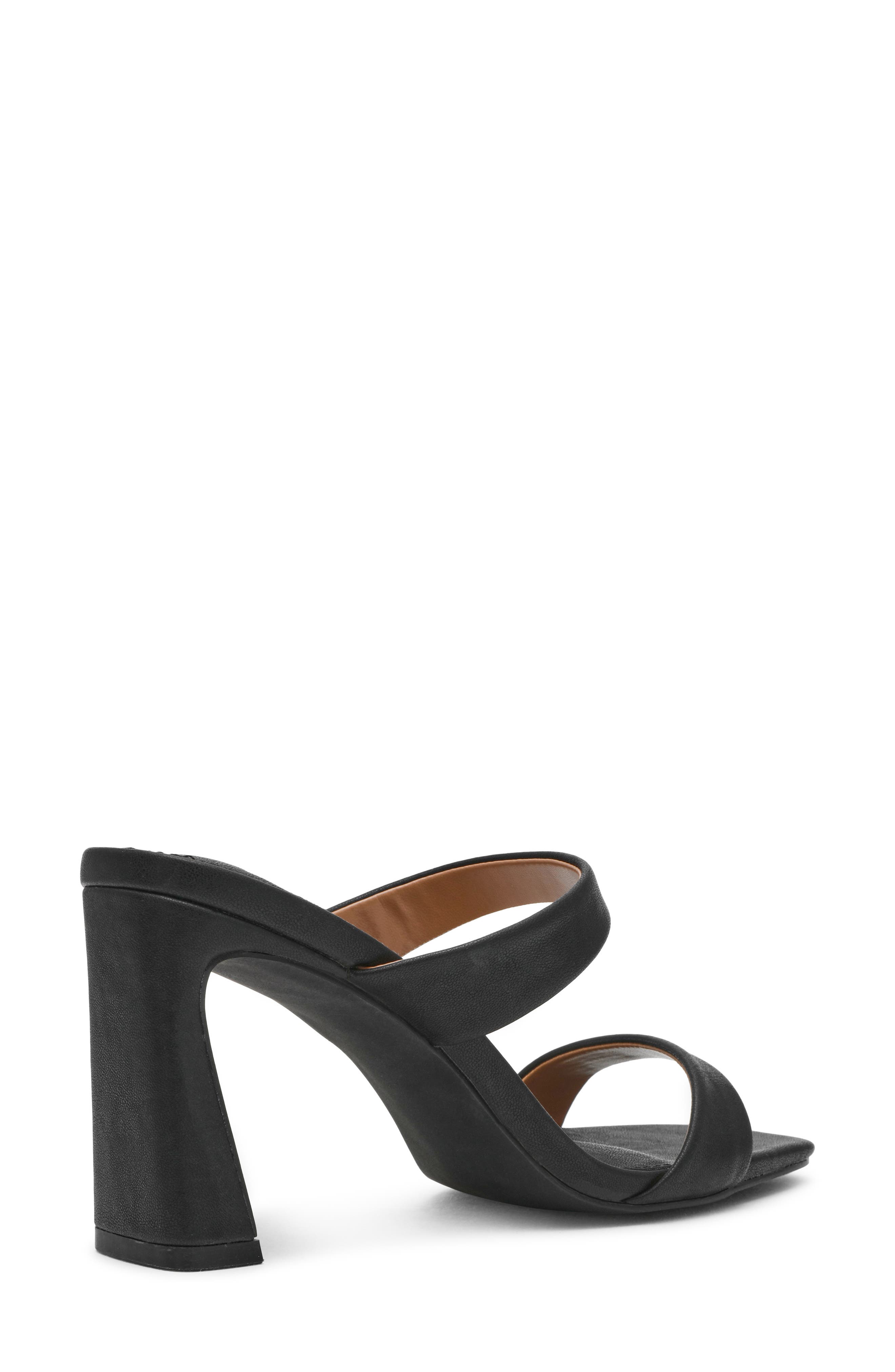 DV by Dolce Vita Veniss Block Heel Slide Sandal, Alternate, color, Black