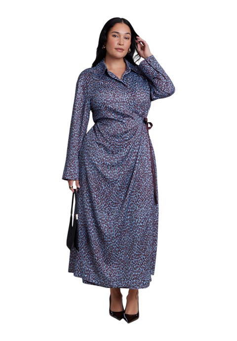 Wrap Detail Maxi Dress