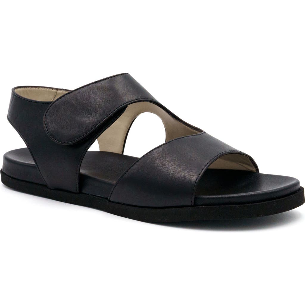 Amalfi By Rangoni Beata Sandal In Black Parmasoft