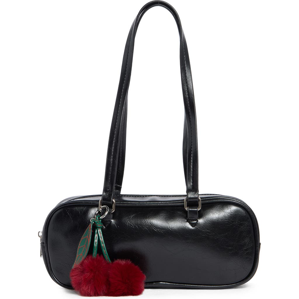 Madden Girl East/west Shoulder Bag In Black