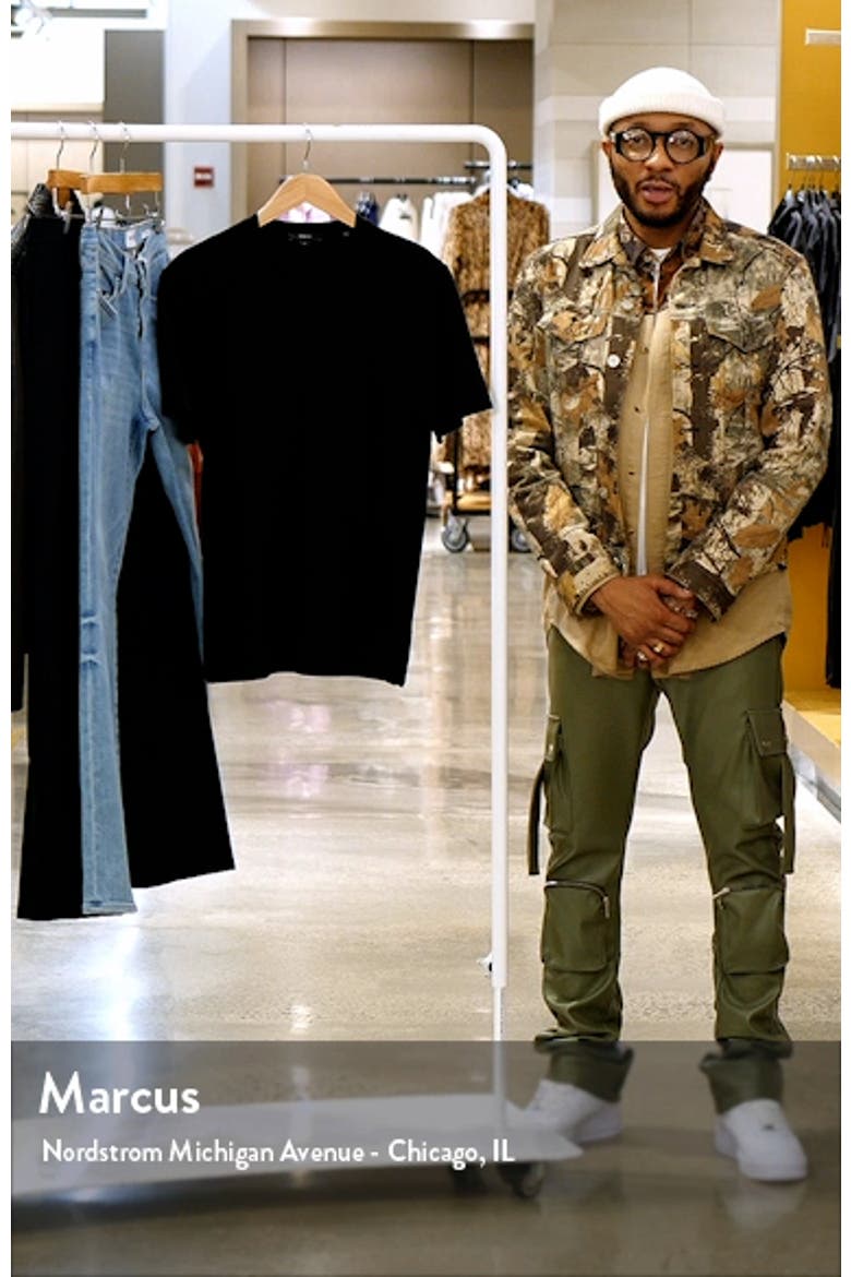 Regular Fit Garment Dyed V-Neck T-Shirt video