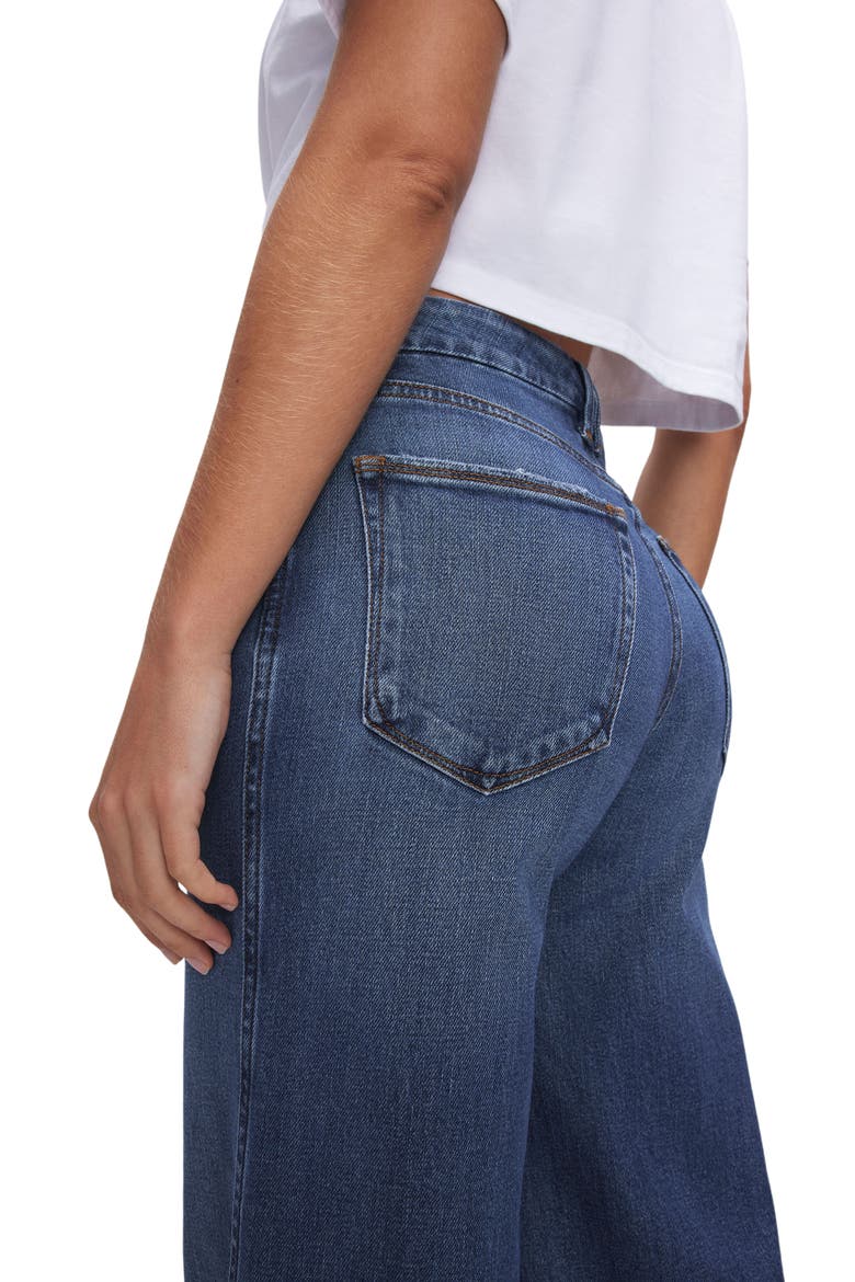 Good Skate High Waist Wide Leg Jeans, Alternate, color, BBLUE383