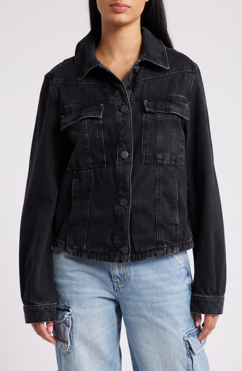Free People Jade Denim Jacket, Alternate, color, 