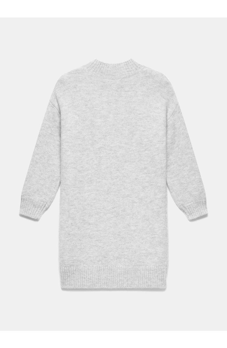 MINT VELVET Knit Bow Jumper Dress, Alternate, color, Grey