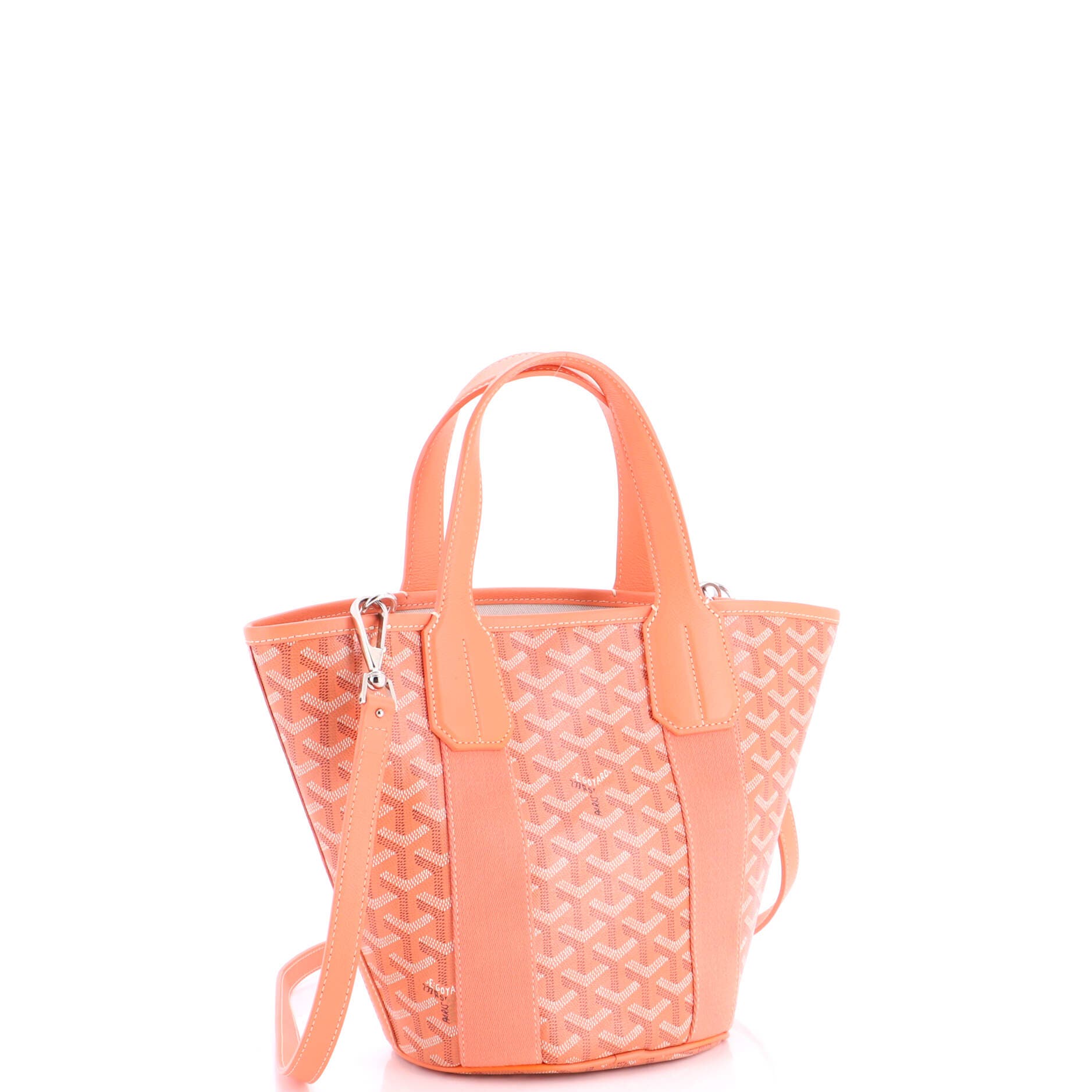 Belharra Tote Coated Canvas PM, Alternate, color, Orange