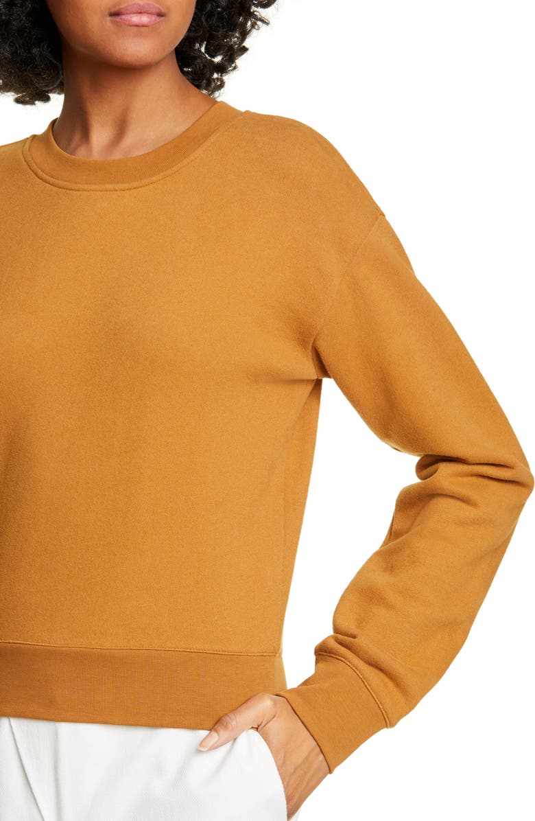 Vince Crewneck French Terry Sweatshirt, Alternate, color,