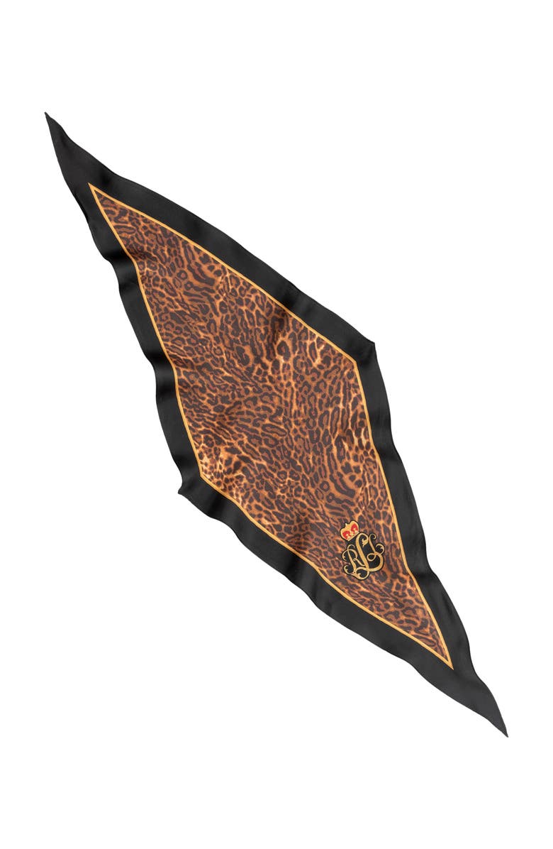 Lauren Ralph Lauren Animal Small Diamond, Alternate, color, Black