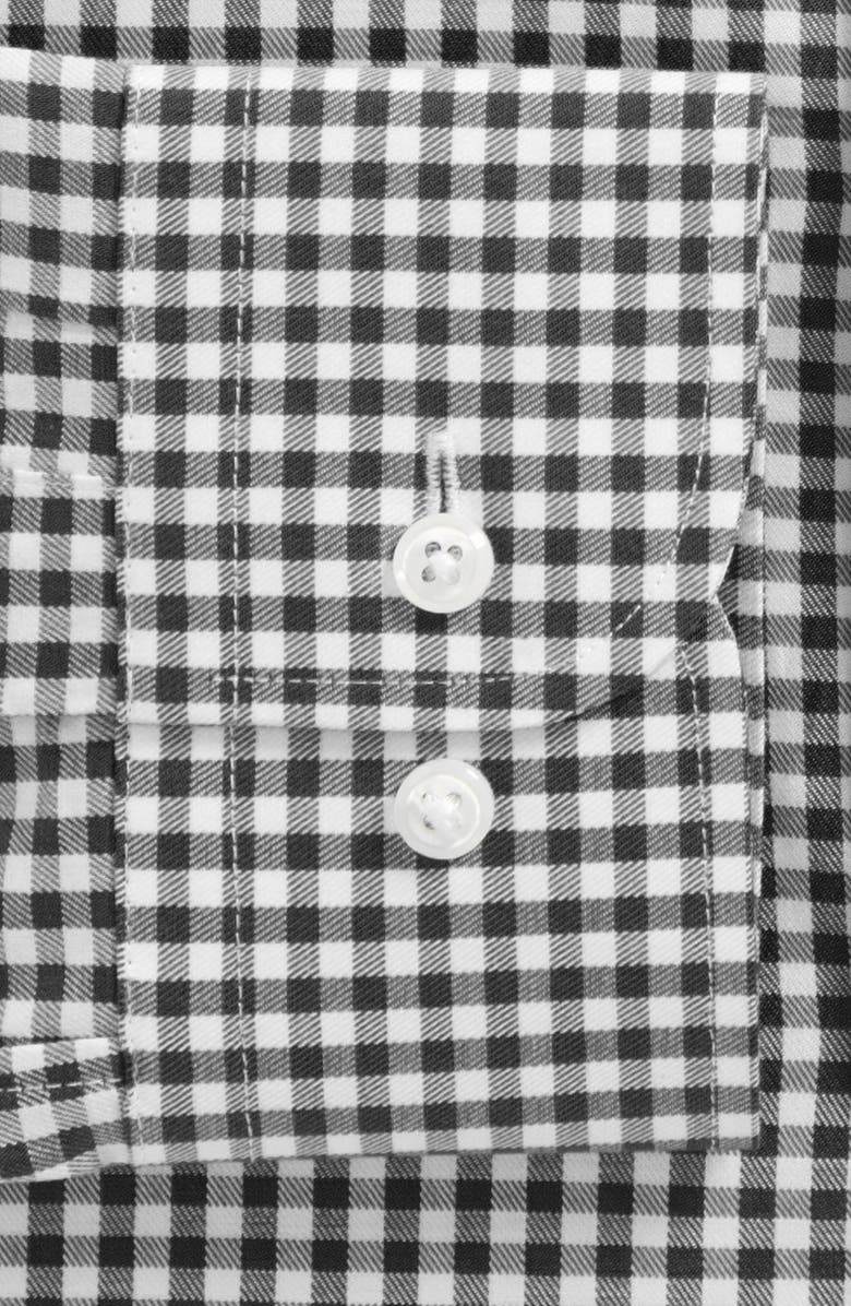 NORDSTROM MEN'S SHOP Nordstrom Non-Iron Trim Fit Gingham Dress Shirt, Alternate, color,