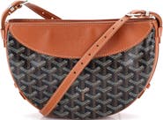 Pre-Owned Goyard Hirondelle Shoulder Bag Coated Canvas and Leather