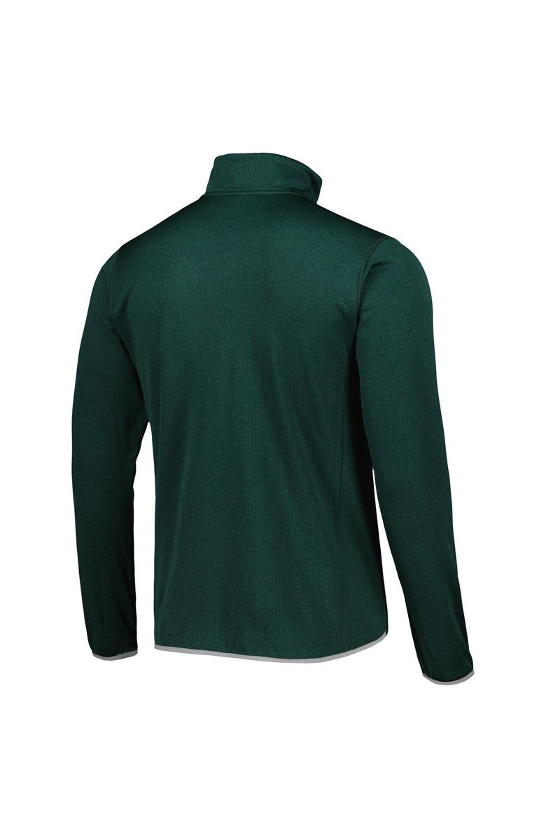 Columbia Men's Columbia Green Michigan State Spartans Park View Omni-Wick Half-Zip Top, Alternate, color, 