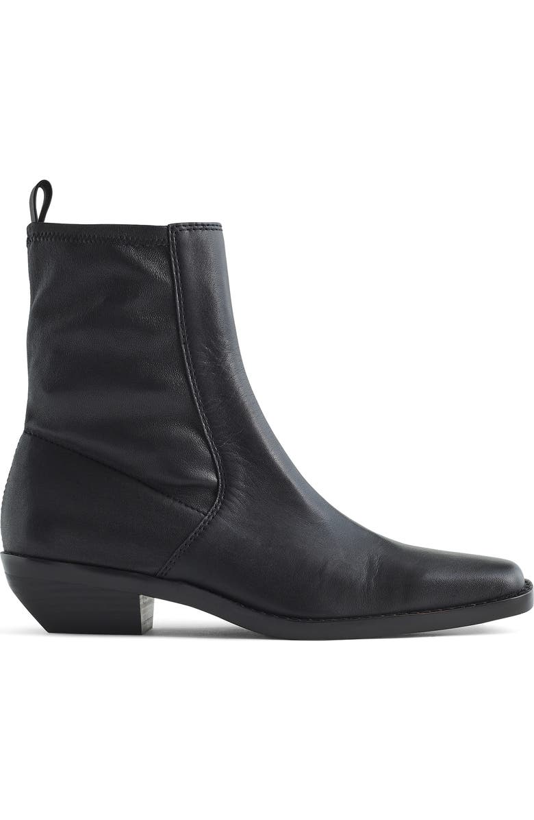 Madewell The Idris Bootie, Main, color, True Black