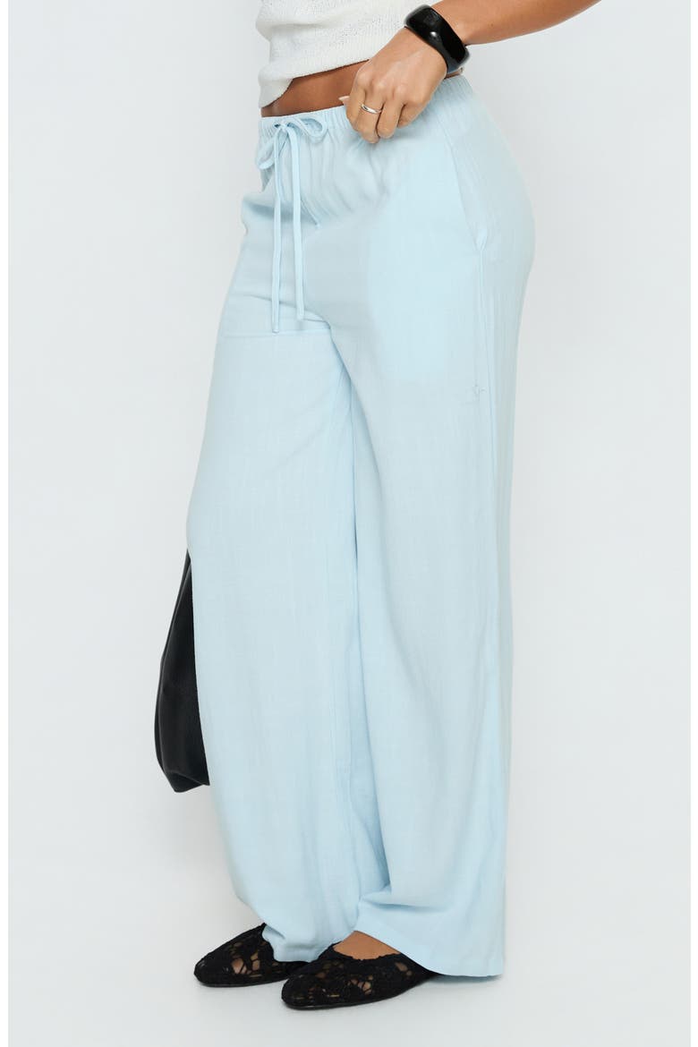 Parklea Drawstring Wide Leg Pants, Alternate, color, ICY BLUE