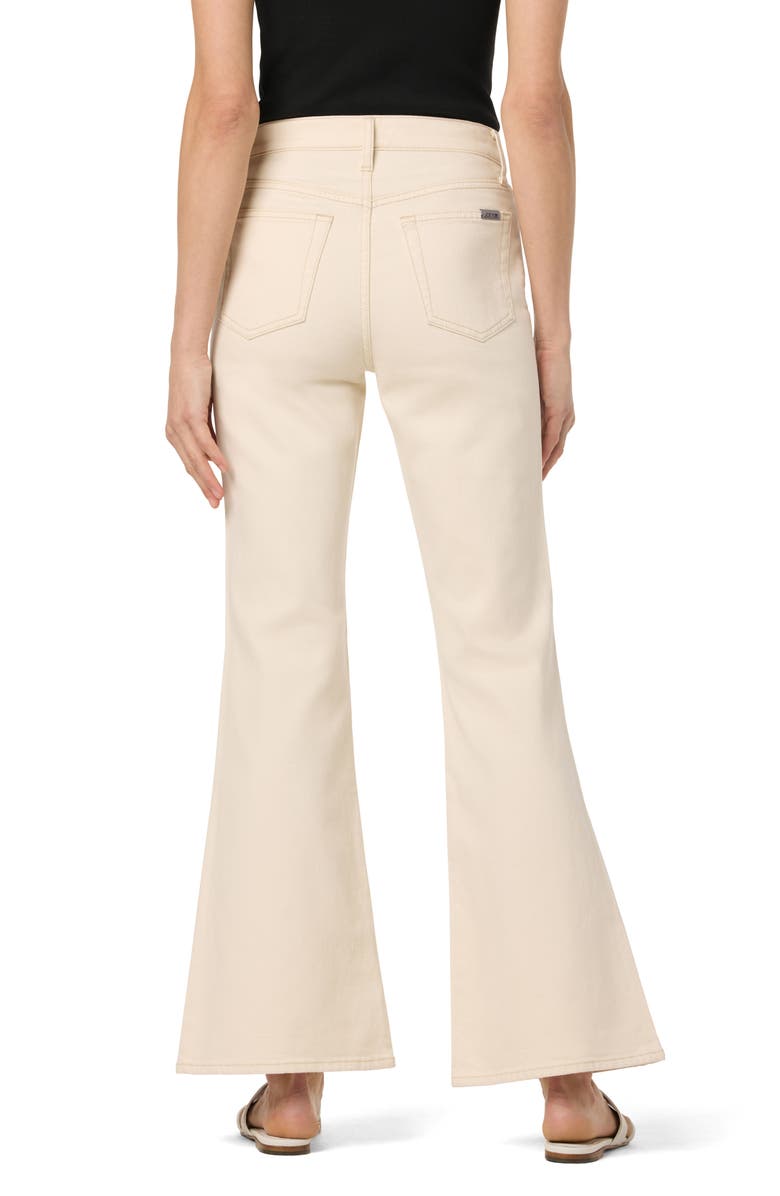 Joe's Yoke Detail High Rise Flare Jeans, Alternate, color, 