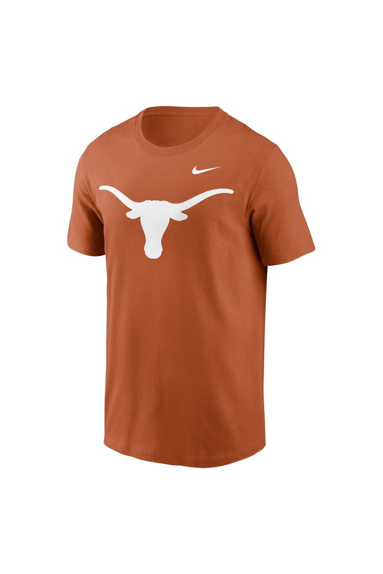 Men's Nike Texas Orange Texas Longhorns Primetime Evergreen Logo T-Shirt, Alternate, color, Burnt Orange