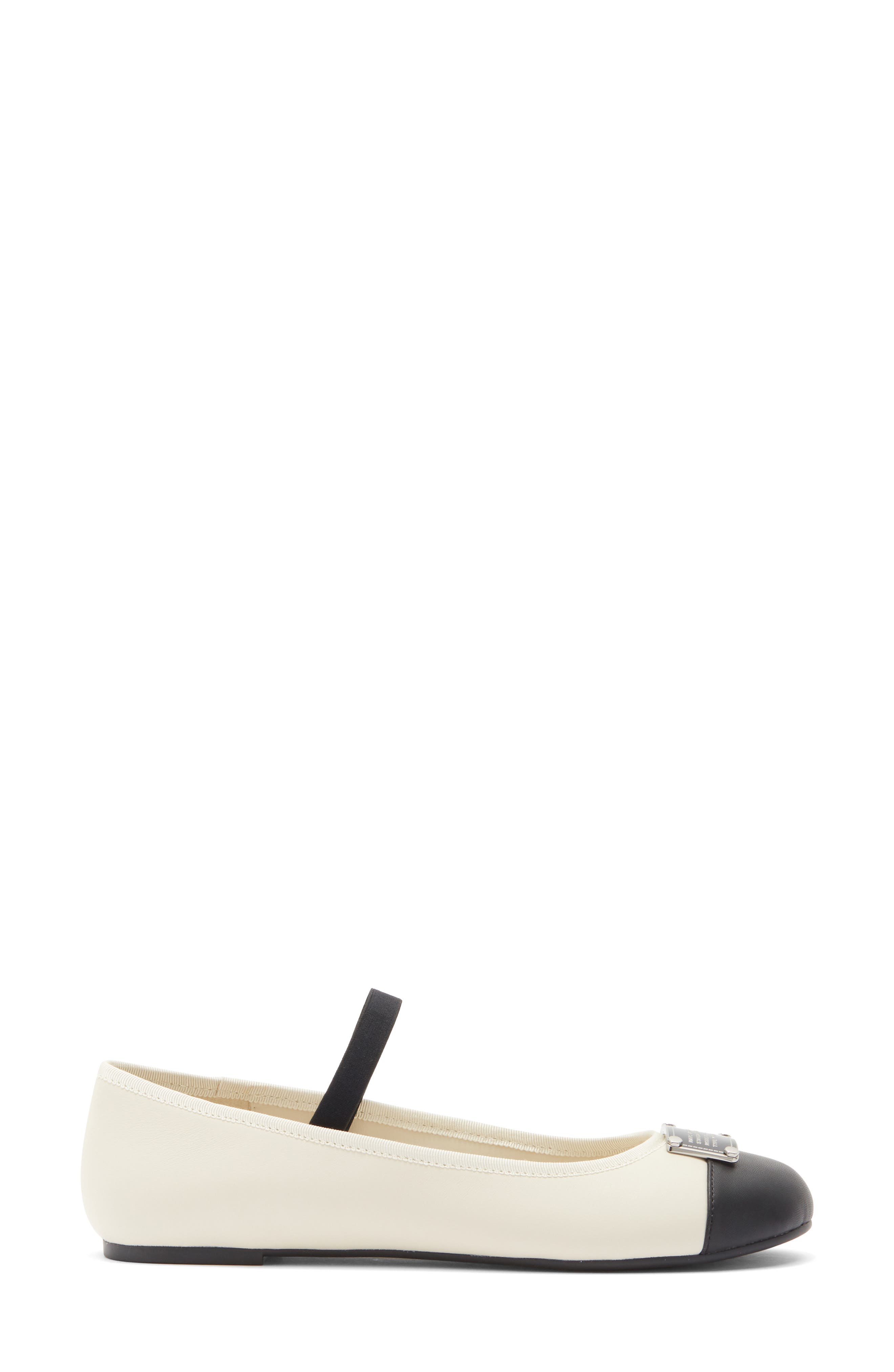 Marc Jacobs The Standard Supply Mary Jane Flat, Alternate, color, Marshmallow/Black