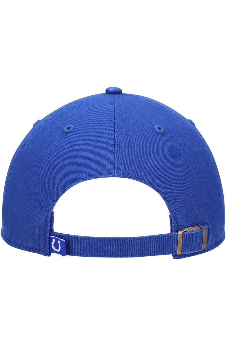 '47 Men's '47 Royal Indianapolis Colts Clean Up Script Adjustable Hat, Alternate, color, Royal
