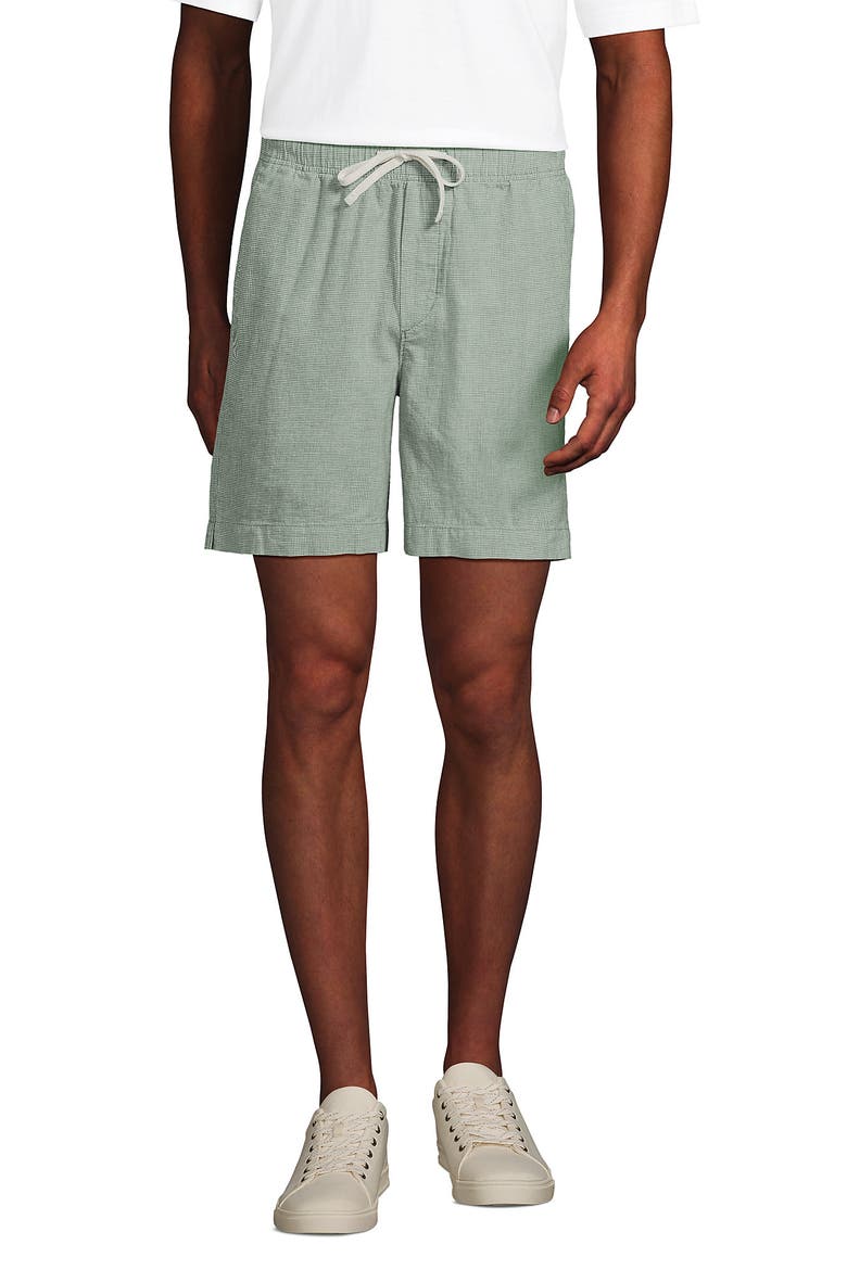 7" Deck Short, Alternate, color, Pale Eucalyptus