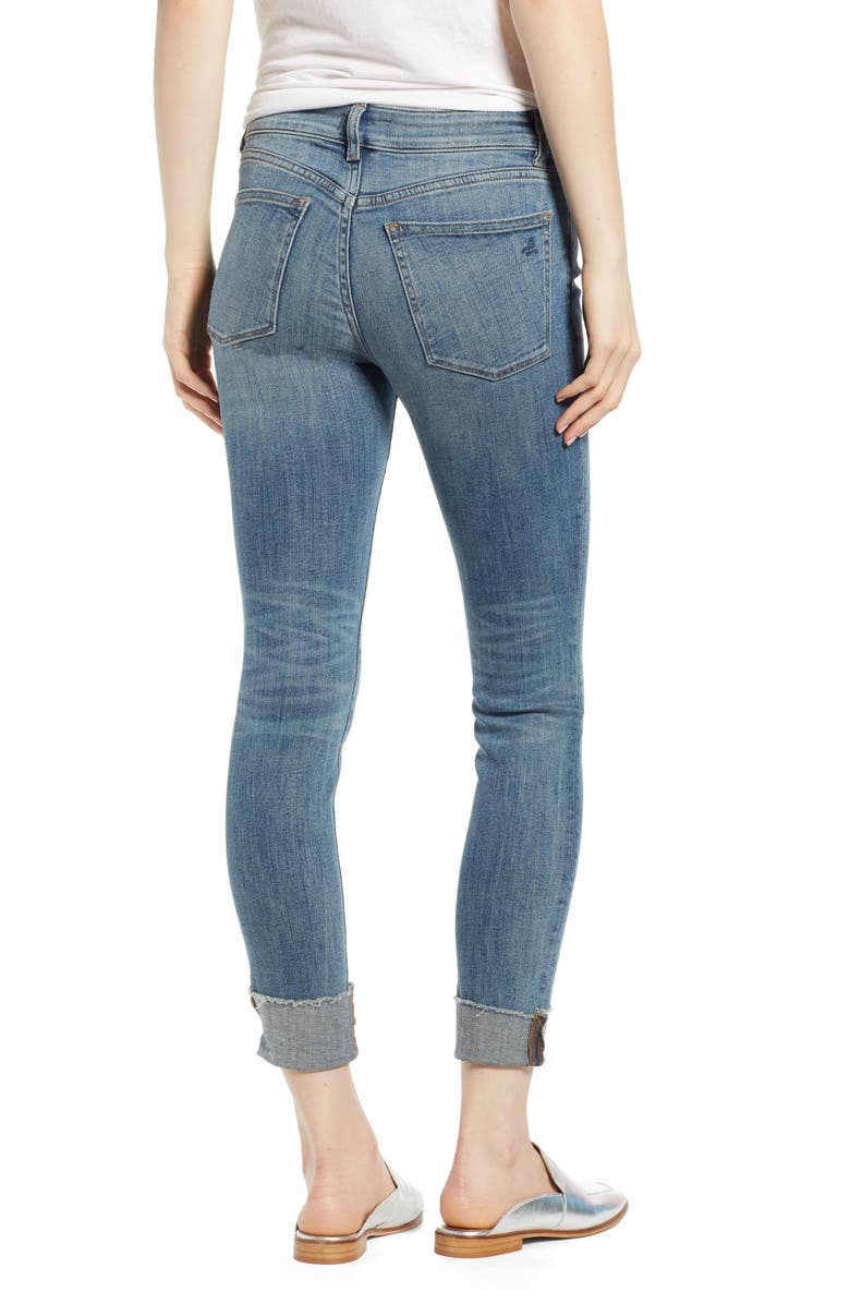 DL1961 Florence Instasculpt Ankle Skinny Jeans, Alternate, color, Indigo