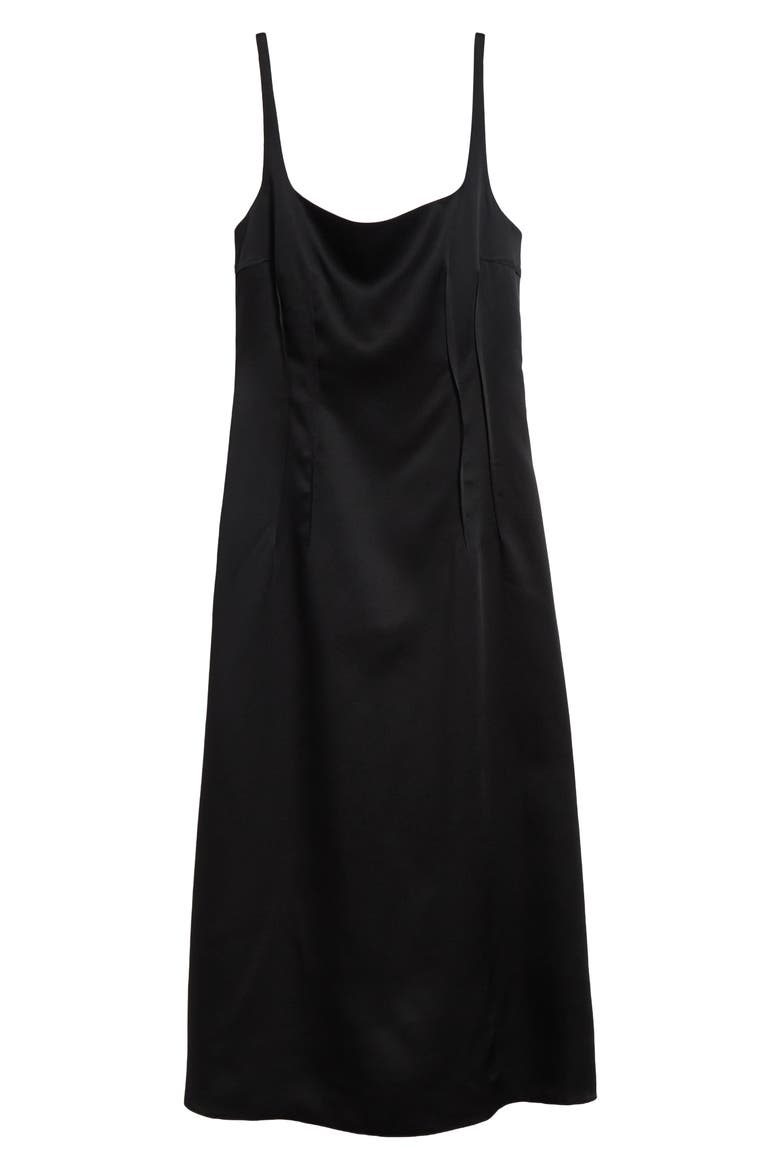 Beacon Tank Dress, Alternate, color, BLACK