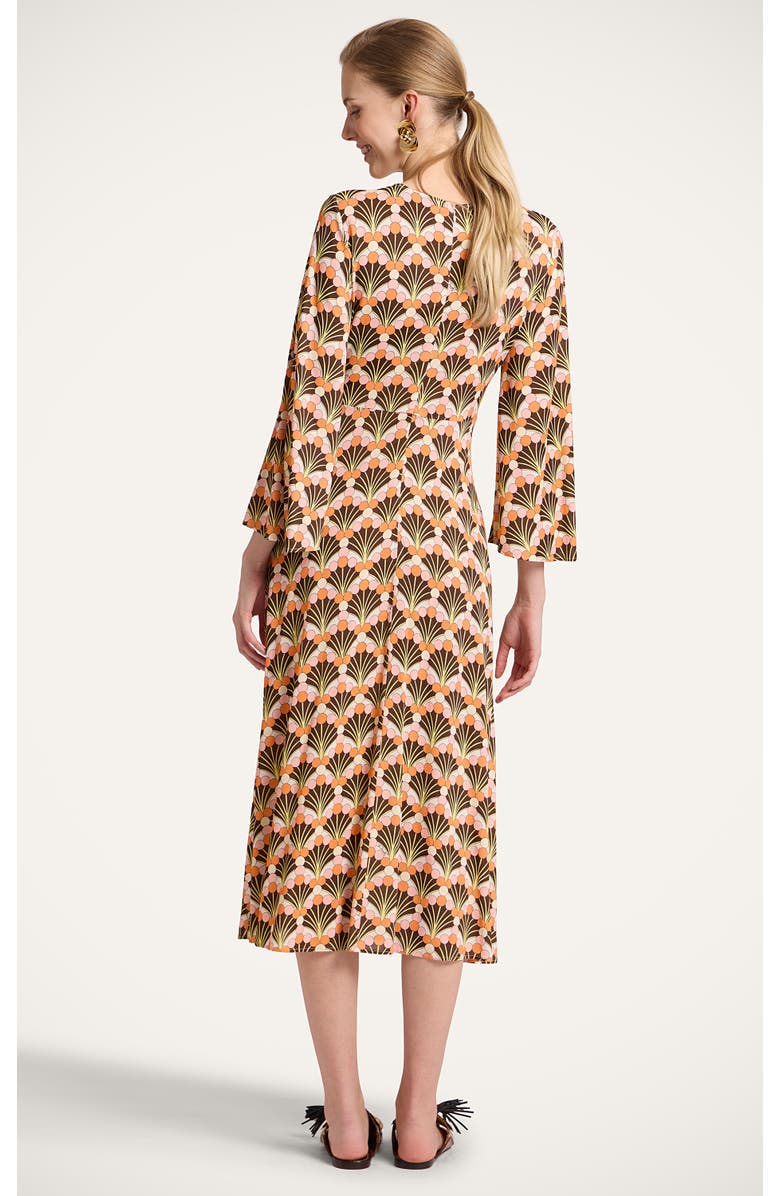 La DoubleJ Sorella Dress, Alternate, color, Florette Fan Brown