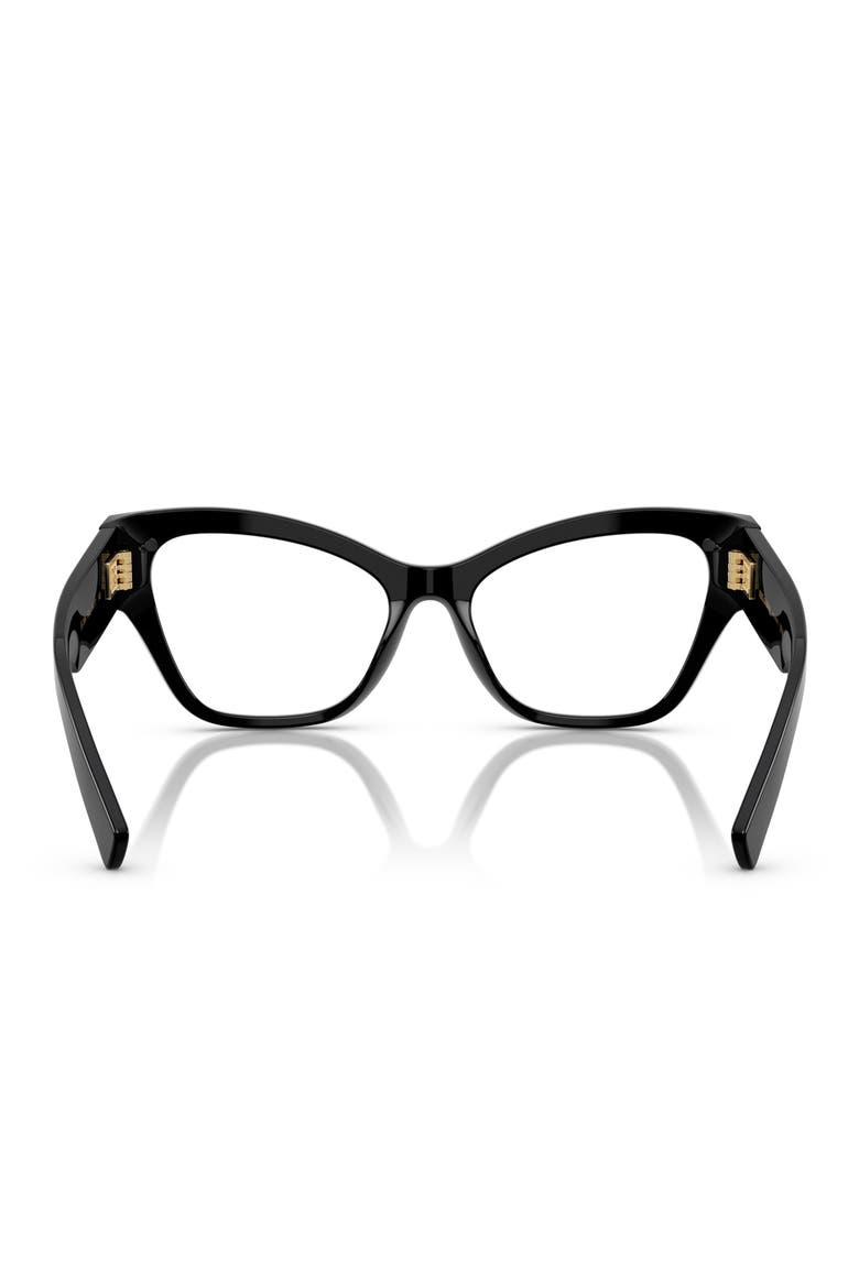 52mm Butterfly Optical Glasses, Alternate, color, BLACK