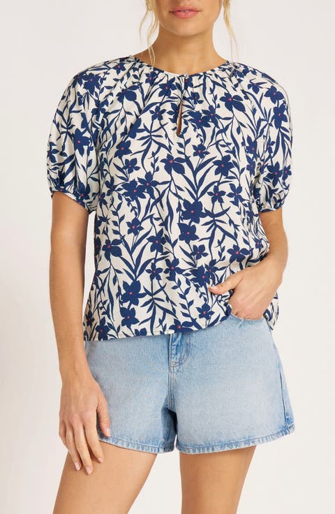 Zia Floral Raglan Sleeve Top