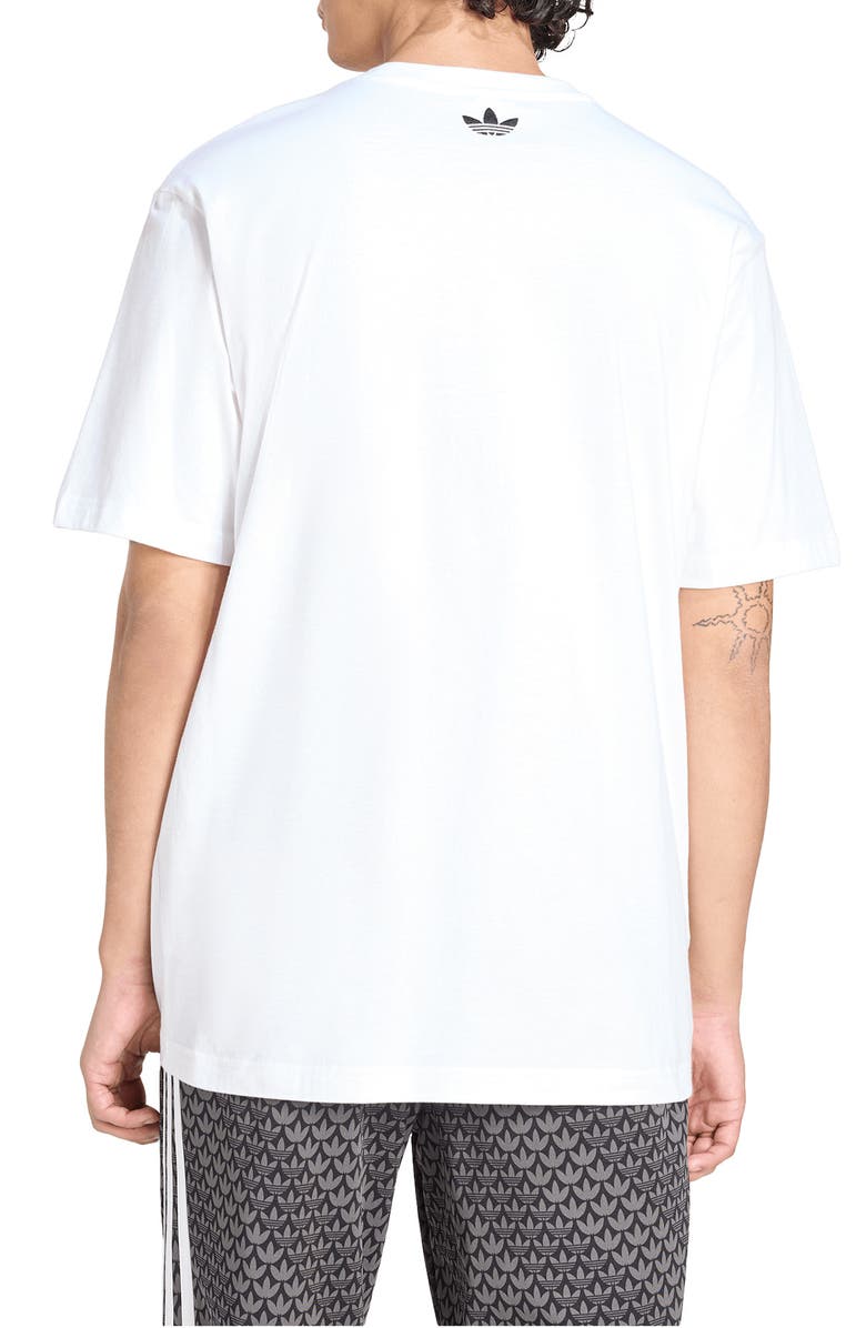 adidas Archive Football Stars Graphic T-Shirt, Alternate, color, White