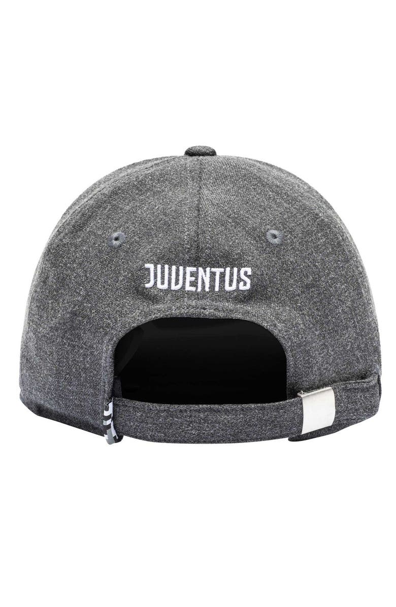 FAN INK Men's Heather Black Juventus Berkeley Classic Adjustable Hat, Alternate, color, Heather Black