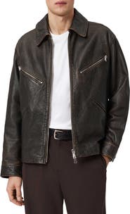 AllSaints Starday Leather Jacket
