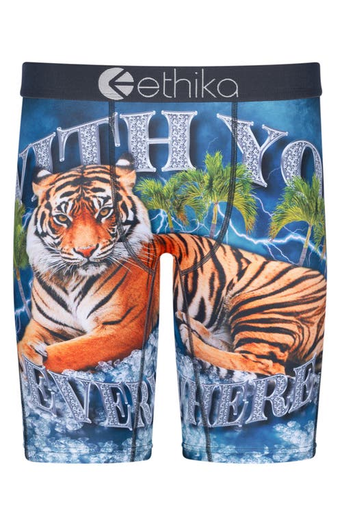 Ethika Kids' Bengal Boxer Briefs in Bengal Bags 