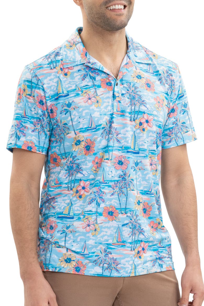 The Ocean Course - Golf Shirt, Alternate, color, Blue