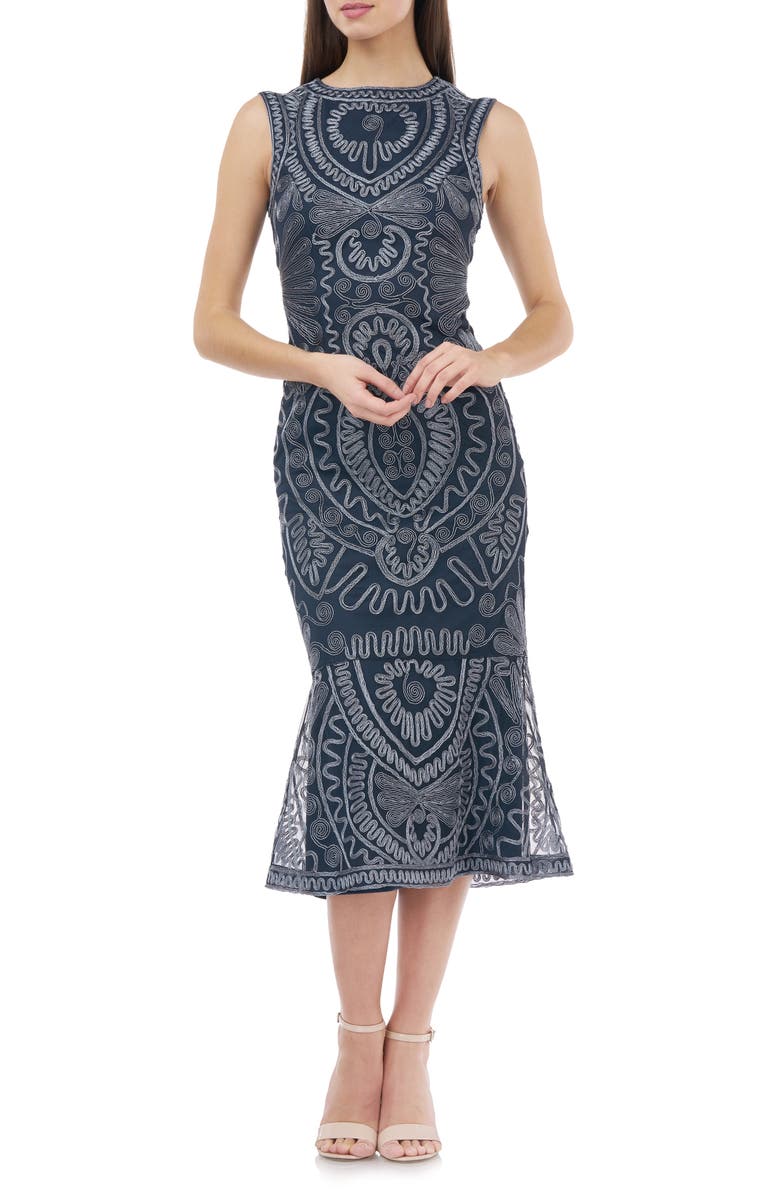 js collections soutache mesh sheath dress Amazon.com: JS Collections Women's Addilyn Soutache Mesh Stole Dress, Black : Clothing, Shoes & Jewelry