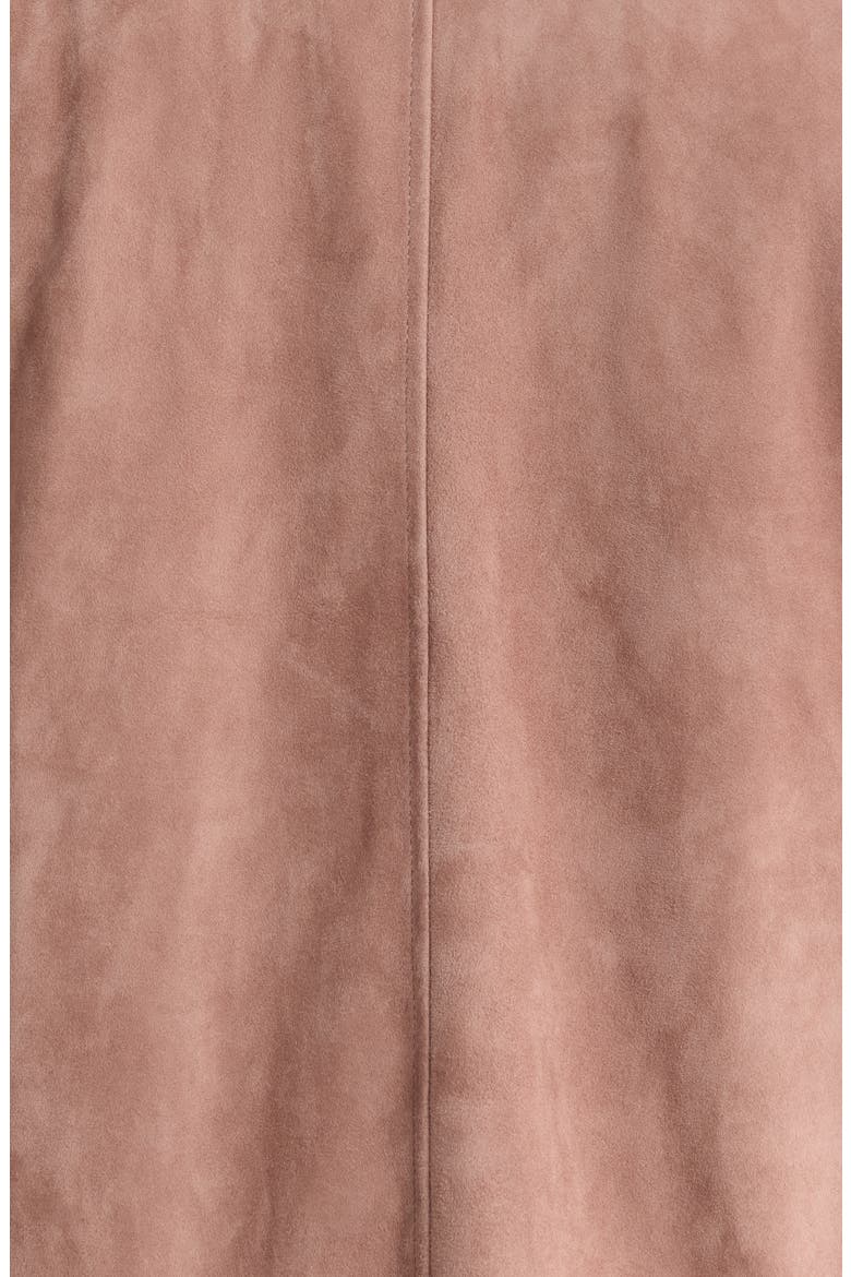 Suede Shirt Jacket, Alternate, color, SMOKY MAUVE