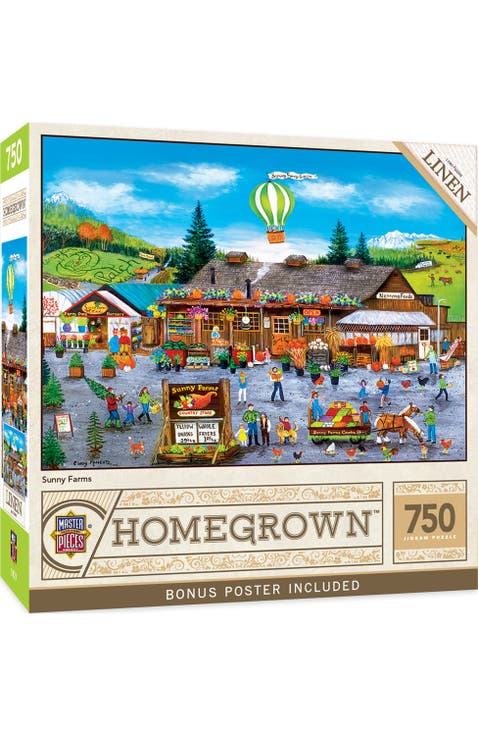 Sunny Farms 750 Piece Jigsaw Puzzle