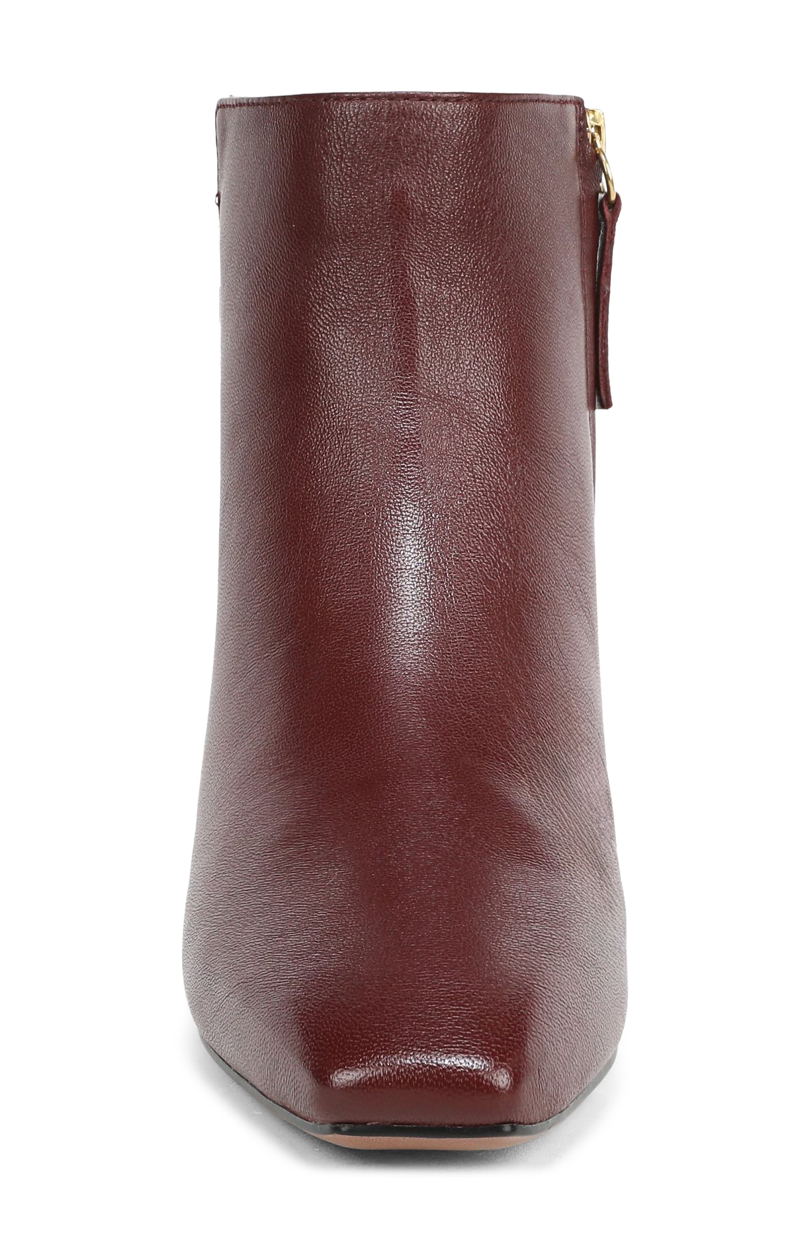 Luella Leather Bootie, Alternate, color, RED LEATHER