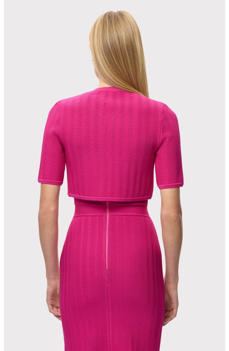 Herve Leger The Annie Bolero, Alternate, color, Magenta