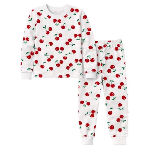 Girls Long Sleeve Pajamas Set (Toddler, Little Kid & Big Kid)