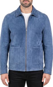 Maceoo Leather Zip Jacket