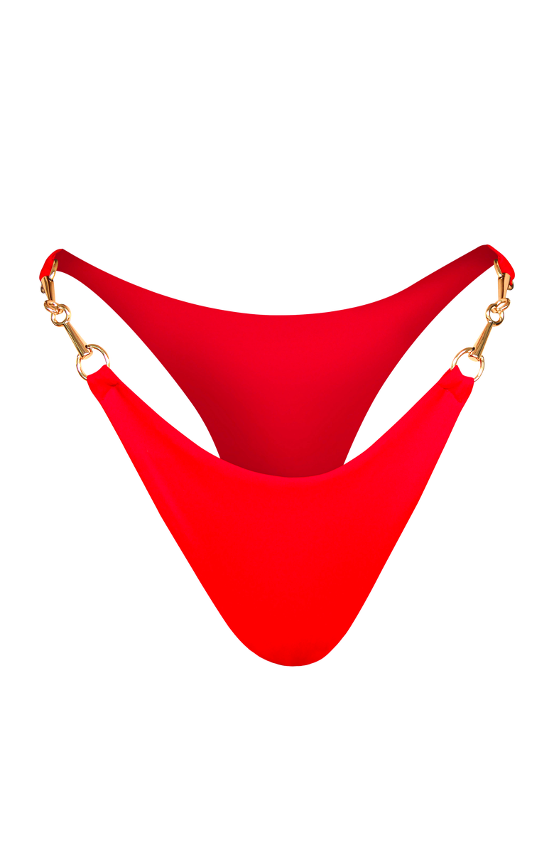 BRUNNA.CO The Segara High-Cut Recycled Bikini Bottom, Main, color, Red