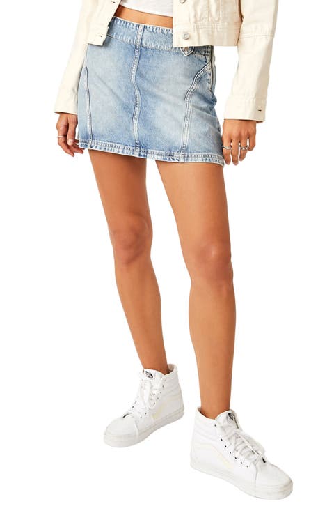 We the Free Runaway Denim Miniskirt